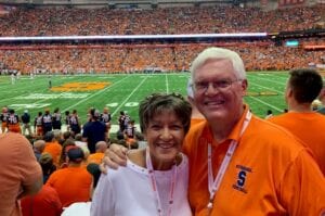 Bastables at Syracuse Football Game